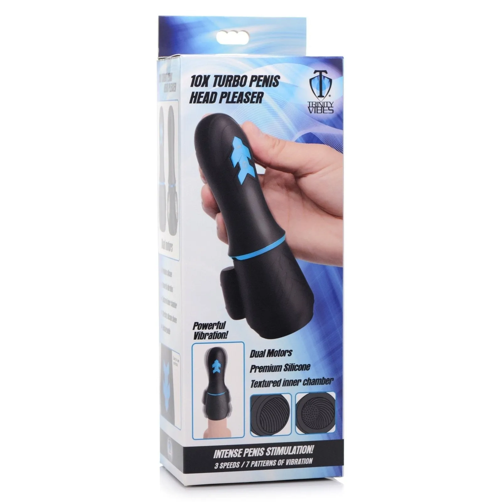 10x Turbo Silicone Penis Head Pleaser
