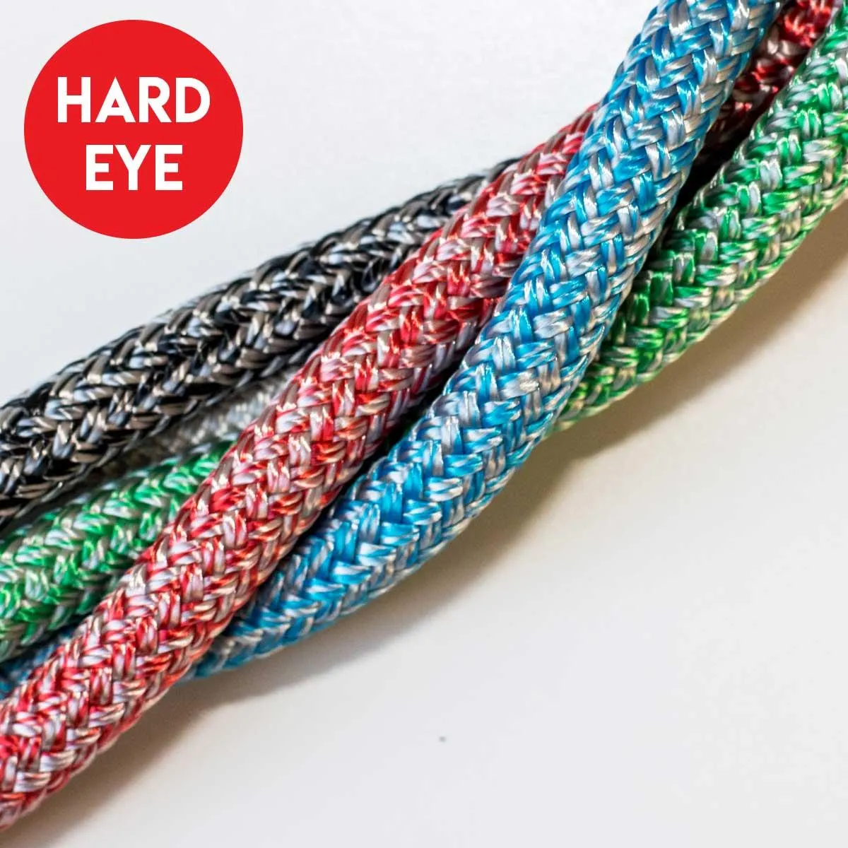 25m of 10mm Dyneema Cruise Rope with Hard Eye Splice