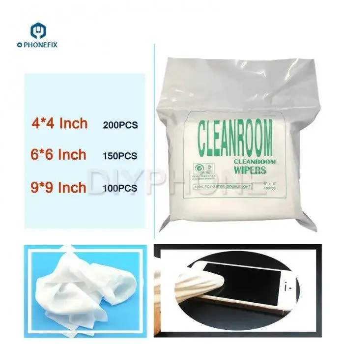 4*4 Inch Non-dust Cleaning Cloth Soft Dust Removal Clean Cloth