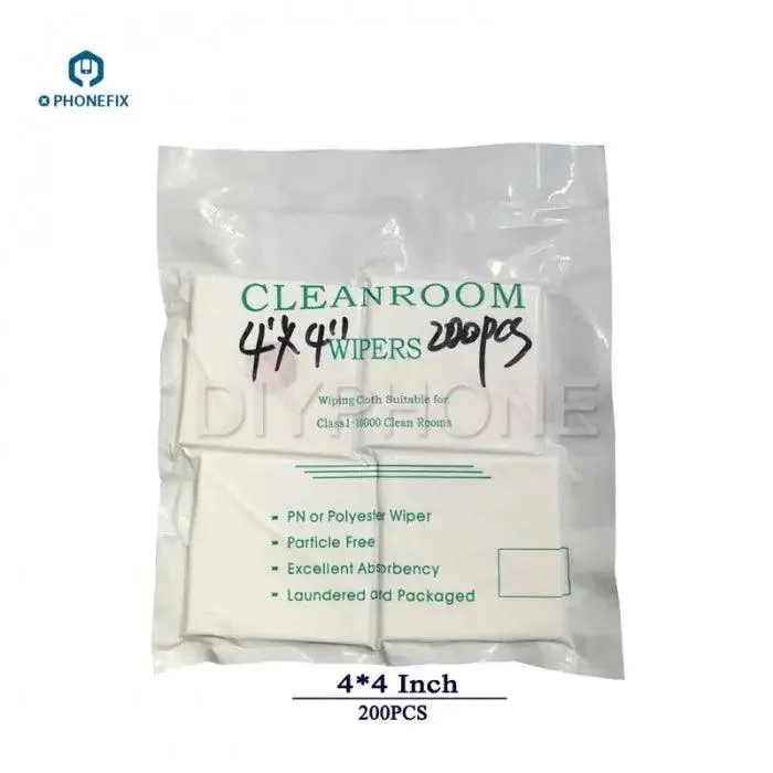 4*4 Inch Non-dust Cleaning Cloth Soft Dust Removal Clean Cloth