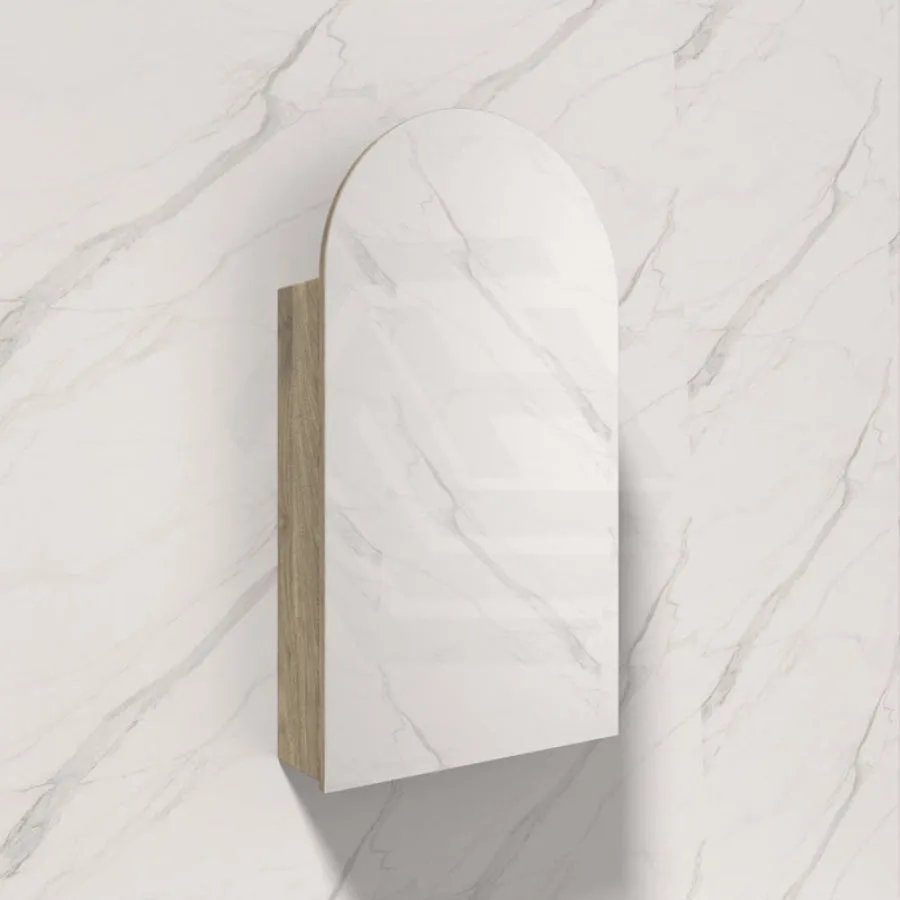 500x900mm Canterbury Wall Hung Arch Shaving Mirror Cabinet Max Finish for Bathroom