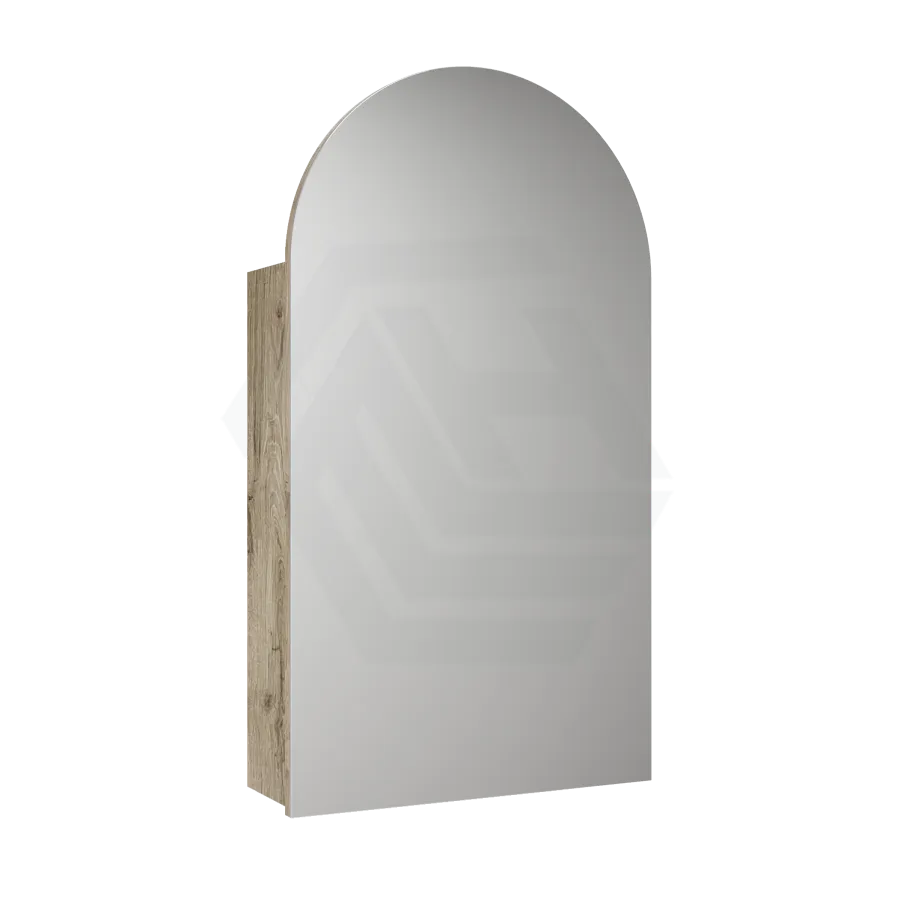 500x900mm Canterbury Wall Hung Arch Shaving Mirror Cabinet Max Finish for Bathroom