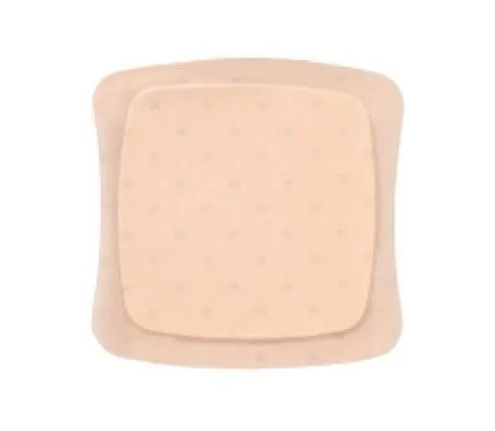 AQUACEL Ag Foam Adhesive Dressing  7" x 7", 5.3" x 5.3" Pad Size