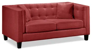 Astin Loveseat - Red