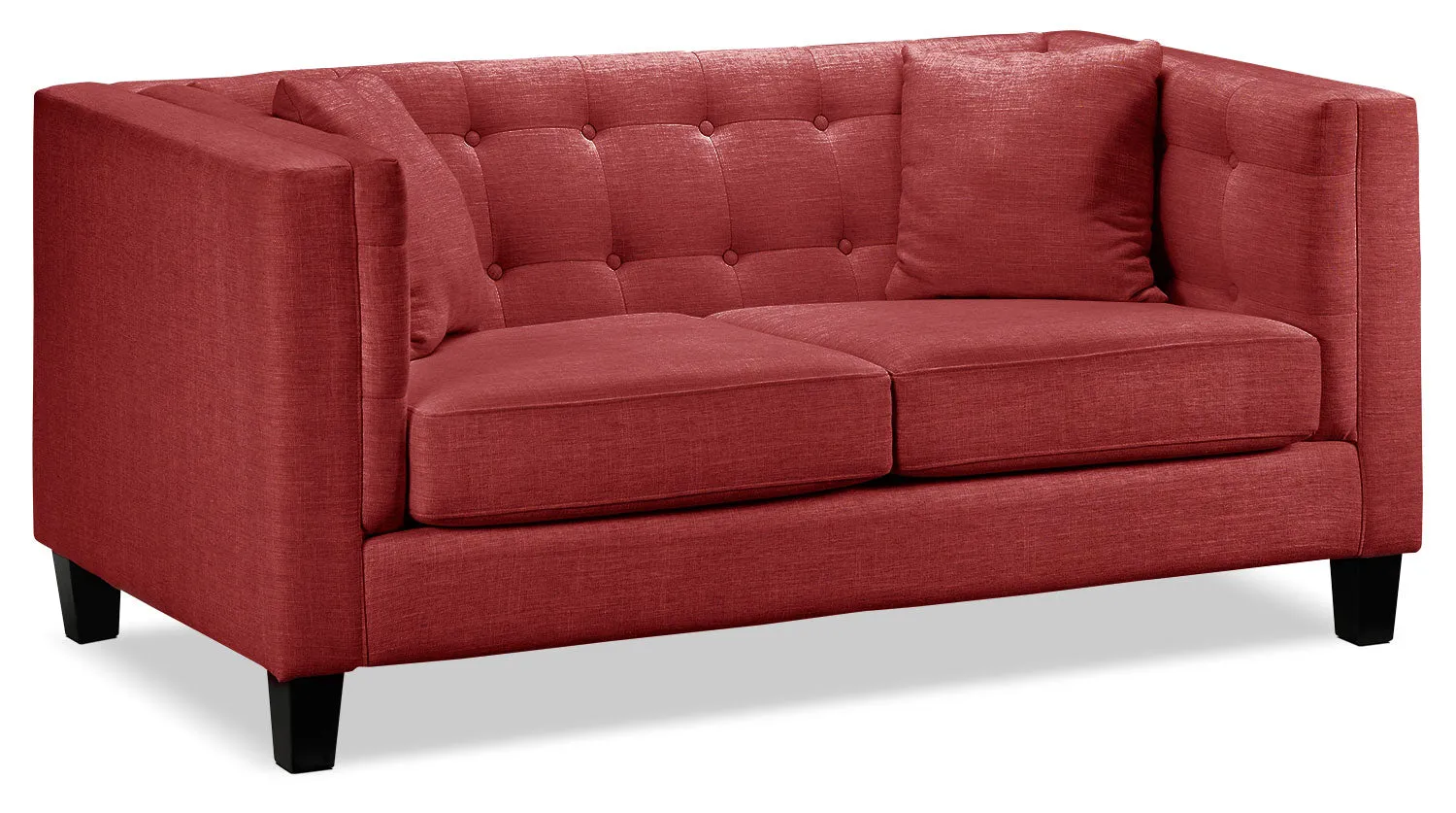 Astin Loveseat - Red