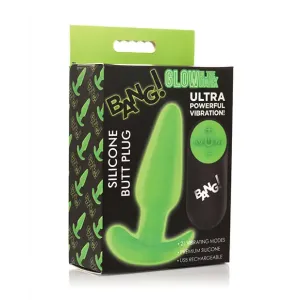 Bang! Glow in the Dark 21X Remote Controlled Butt Plug