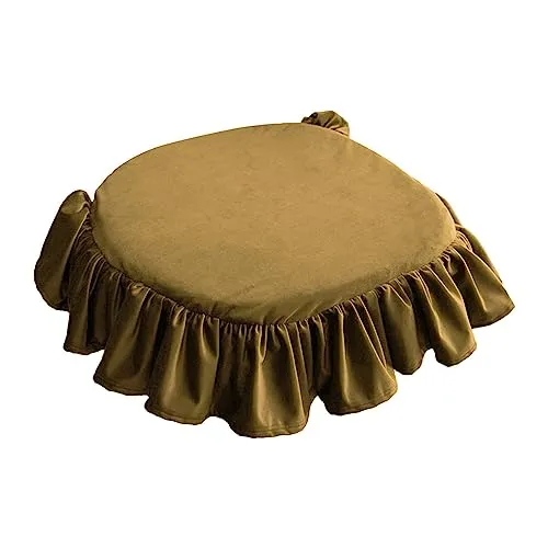 CALANDIS® Dining Chair Cushion Soft Outdoor Patio Cushion for Bedroom Dining Room Home Yellow | 1 Dining Chair Cushion