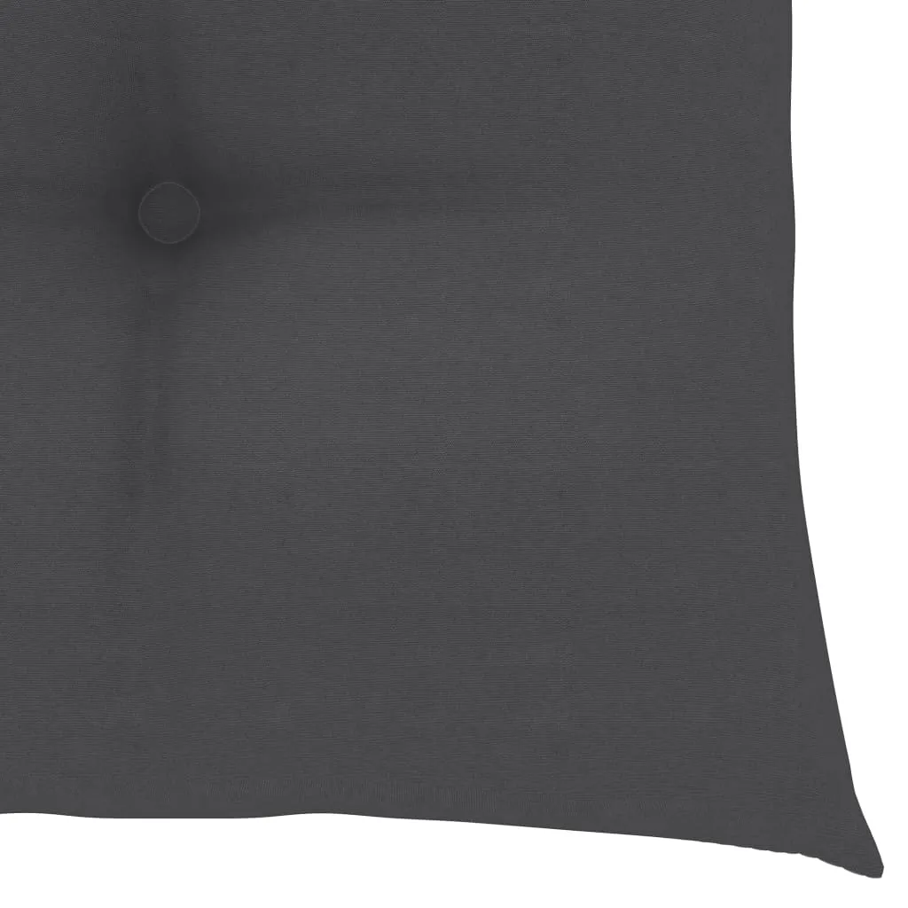 Chair Cushions 6 pcs Anthracite 40x40x7 cm Fabric