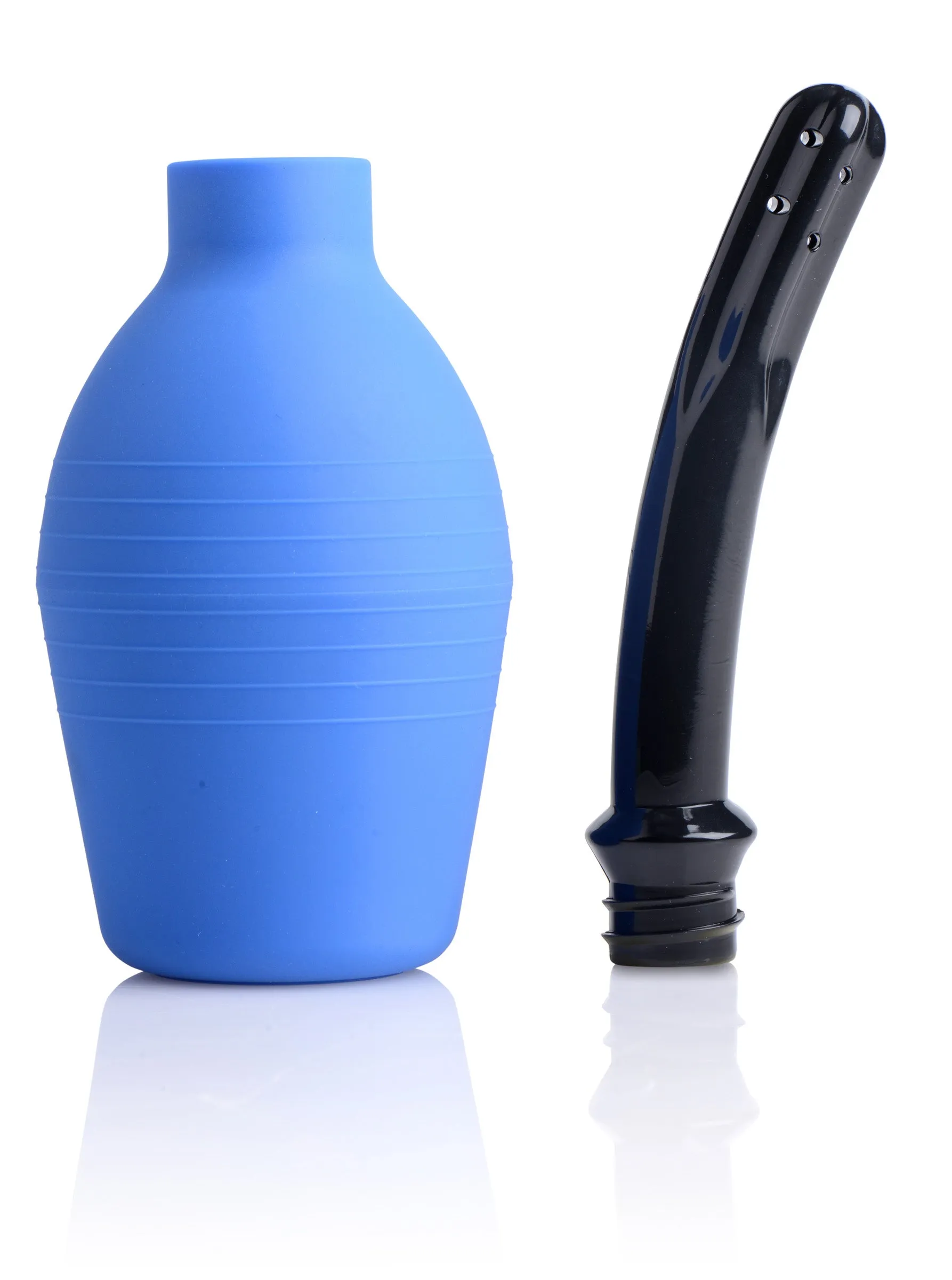 Cheeky Clean Enema Bulb: Smooth Nozzle for Easy Use
