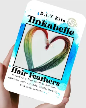 D.I.Y Hair Feathers & Tinsel