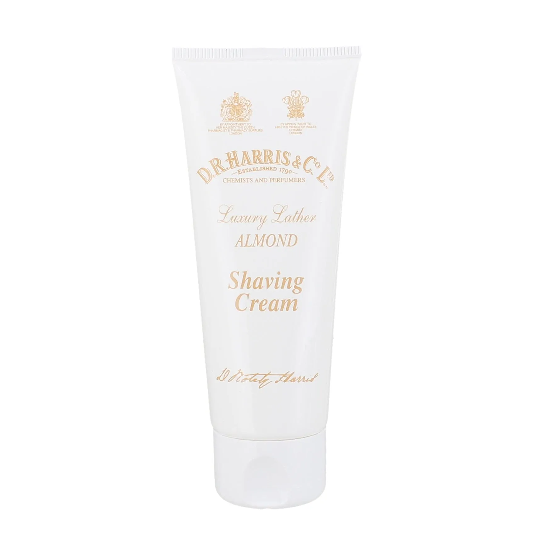 D.R. Harris Luxury Lather Almond Shaving Cream, Travel Tube