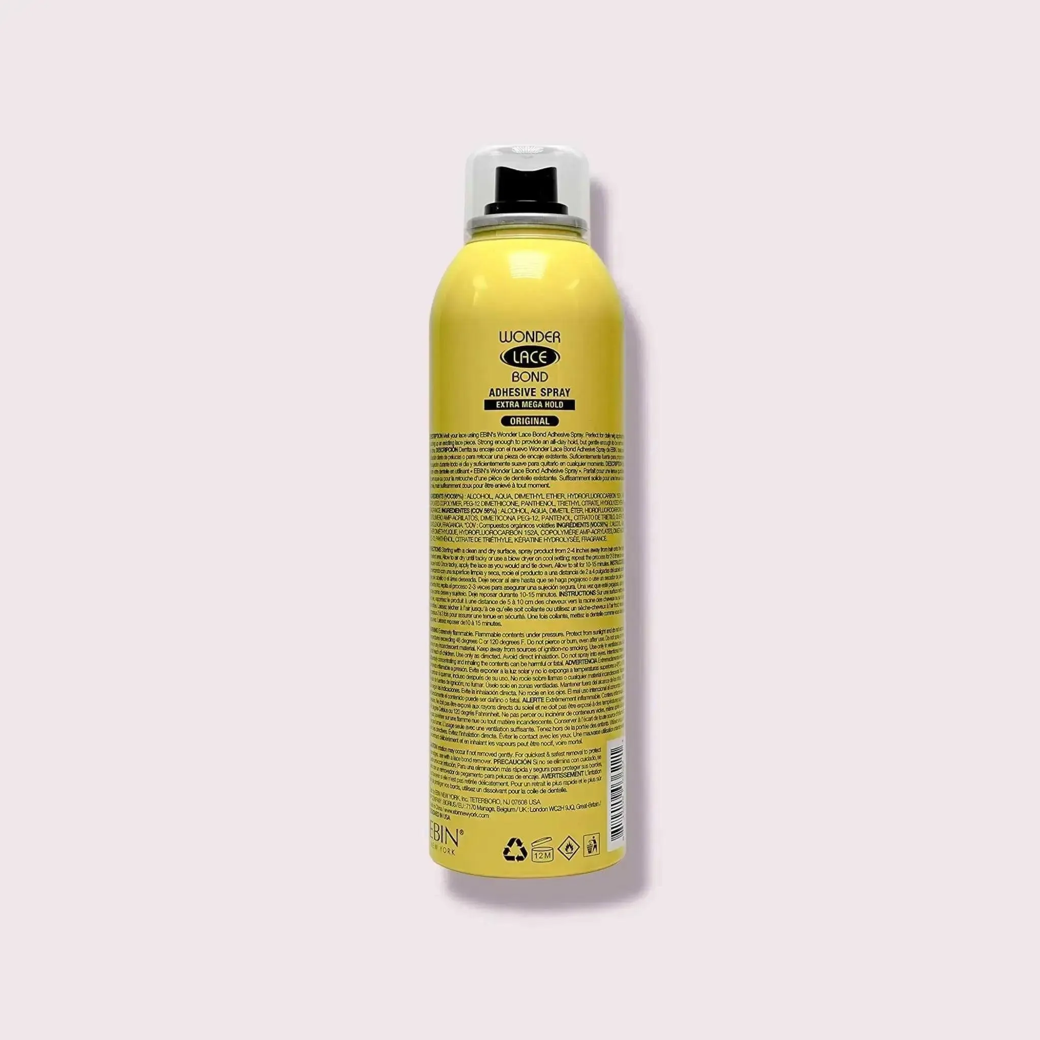 EBIN Wonder Lace Bond Adhesive Spray 6.34oz / 180ml