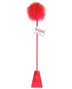 Fetish Fantasy Series Feather Crop - Red