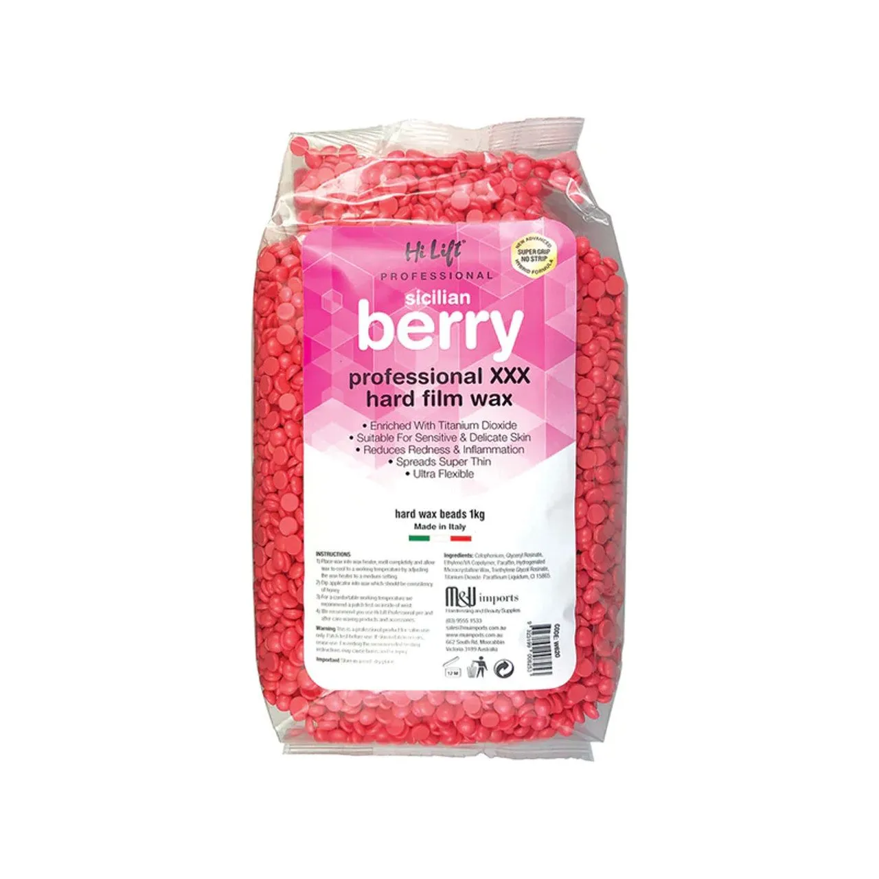Hi Lift Hard Wax - 1kg Bag