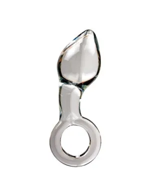 Icicles No. 14- Glass Anal Plug - Clear