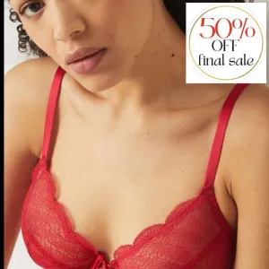 Implicite Frivole Sheer Plunge Bra 26H309