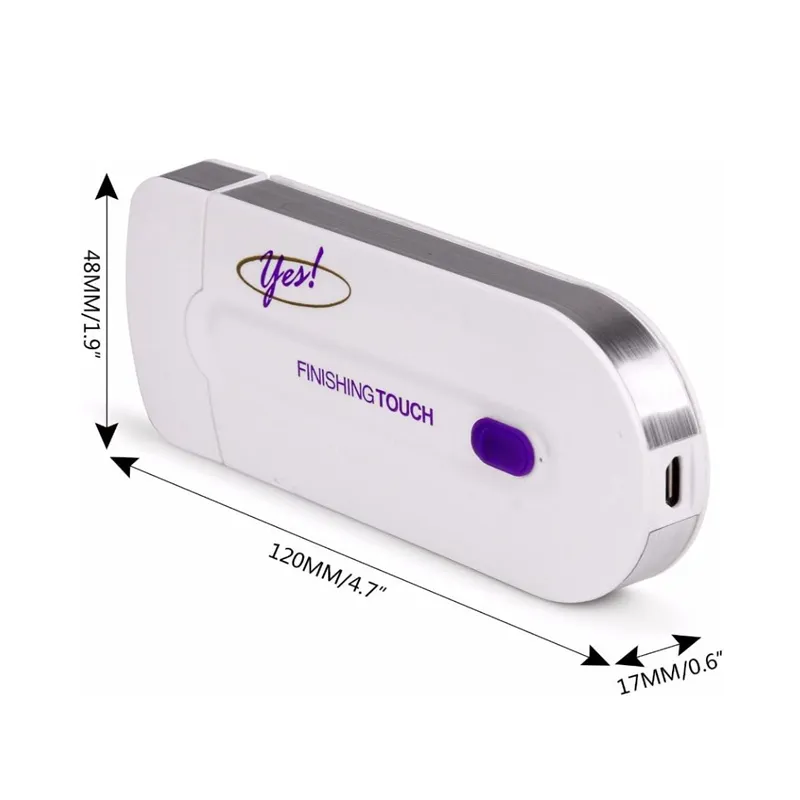 Instant And Pain-Free Rechargeable Hair Removal Device Ba-158