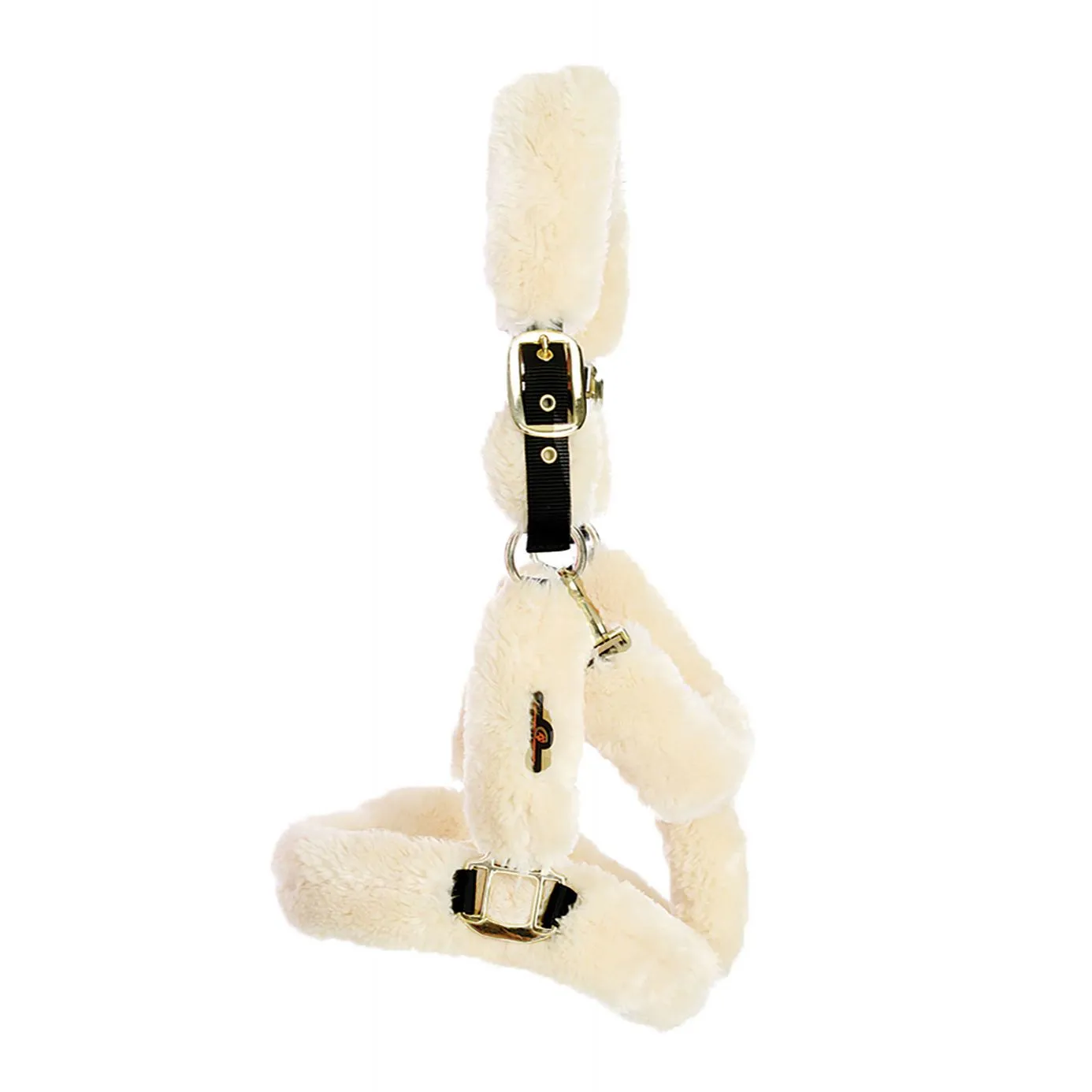 Kentucky Horsewear Sheepskin Headcollar - Natural
