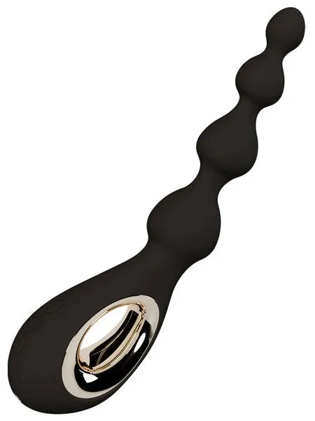 LELO Soraya Beads Rechargeable Anal Beads Massager - Black