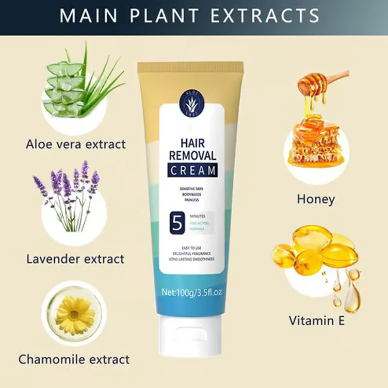 Limited Sale-Buy 2 Get 1 Free!Painless Full Body Hair Removal Cream 