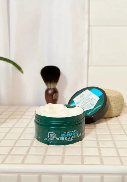 Maca Root & Aloe Softening Shaving Cream For Men