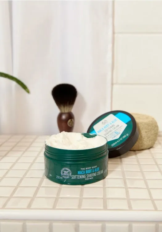 Maca Root & Aloe Softening Shaving Cream  For Men