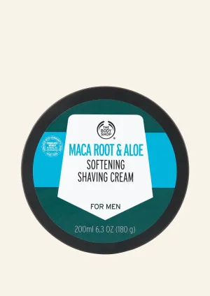 Maca Root & Aloe Softening Shaving Cream  For Men