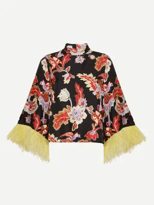 Make an Exit Top in Lark Black