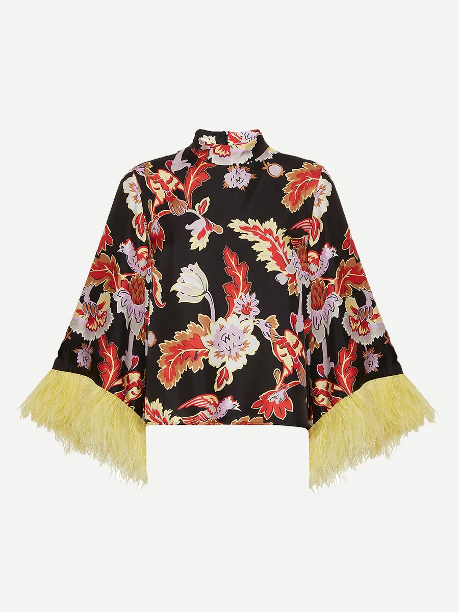 Make an Exit Top in Lark Black