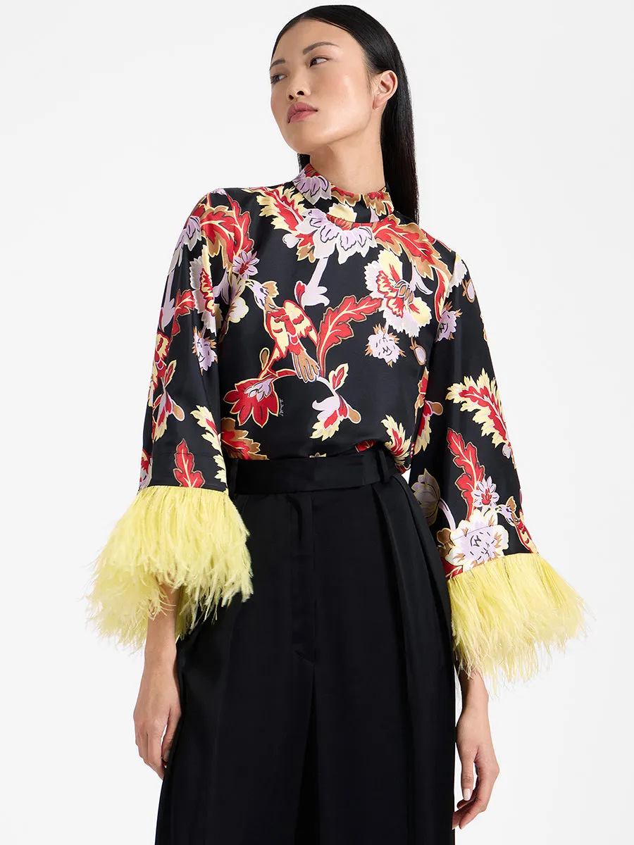 Make an Exit Top in Lark Black