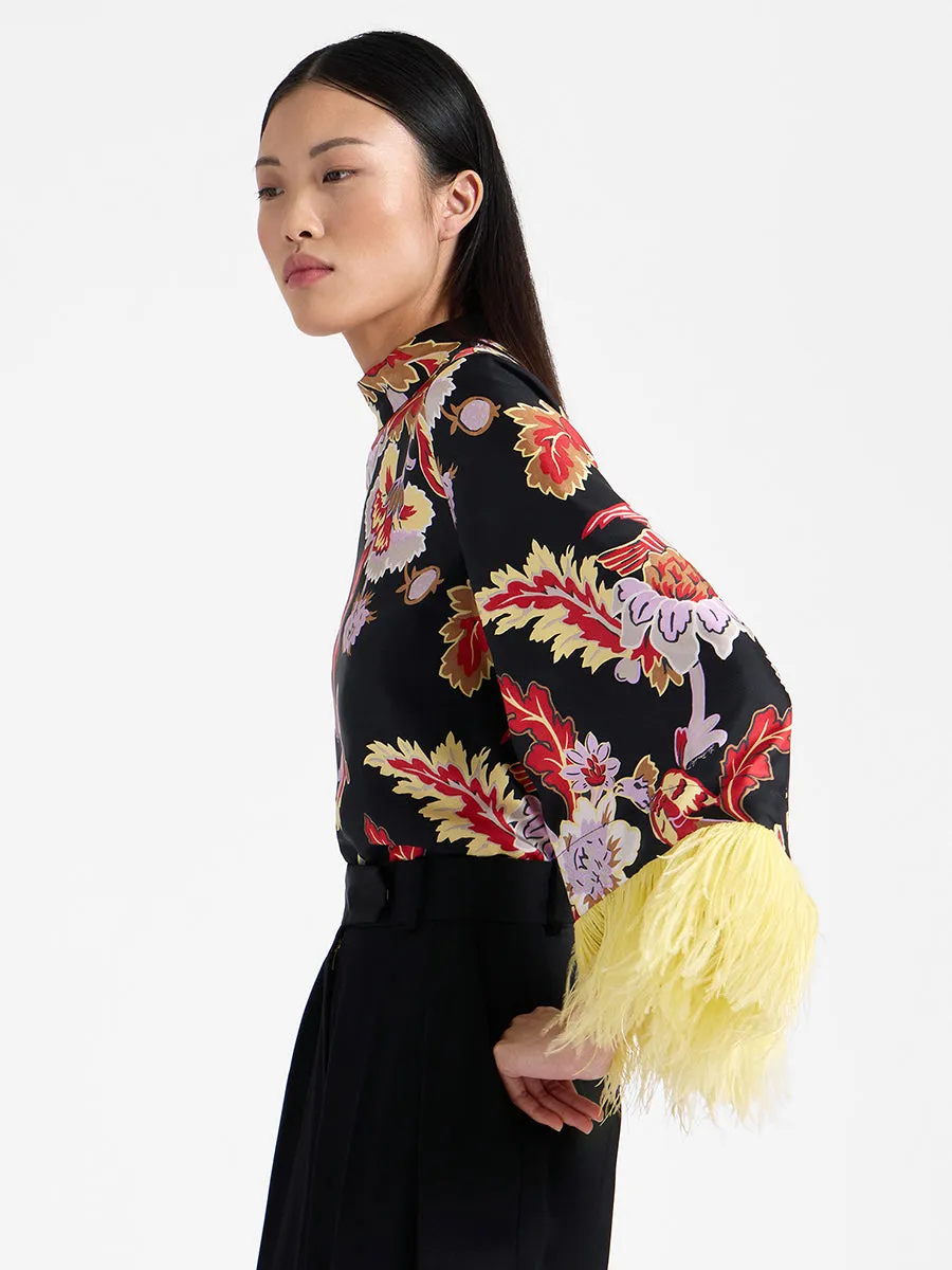 Make an Exit Top in Lark Black