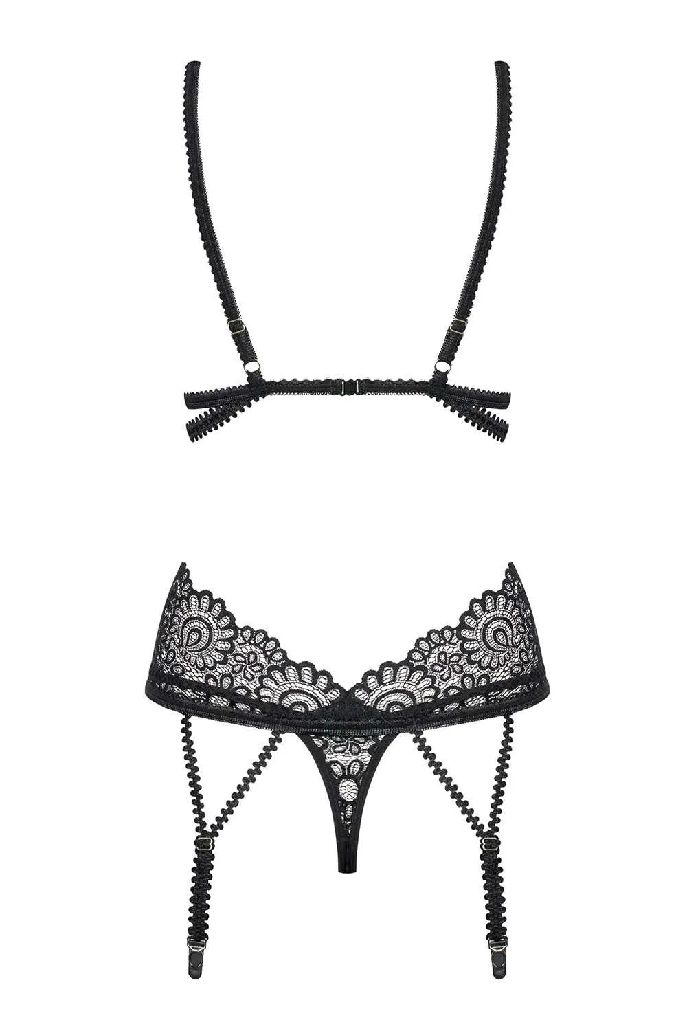 Mixty Corset & Thong, Size L-XL (UK 12-14)