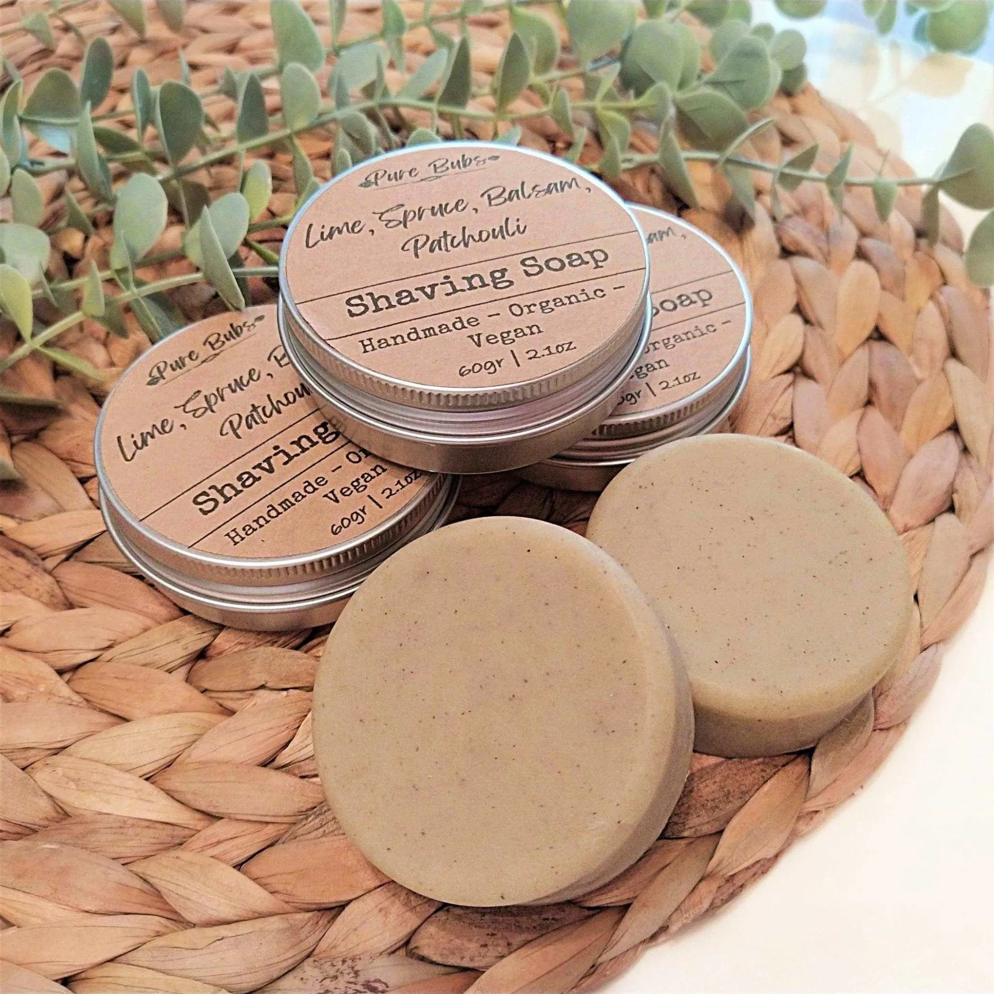 Natural Shaving Soap Bar