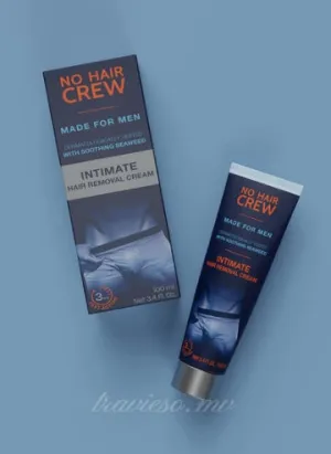 NO HAIR CREW Intimate Hair Removal Cream - for Men