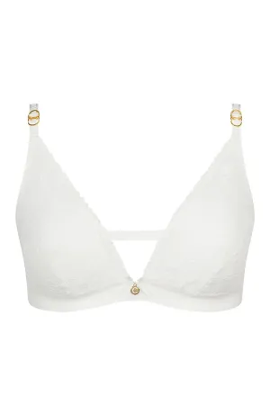 Orchids Wirefree Triangle Bra