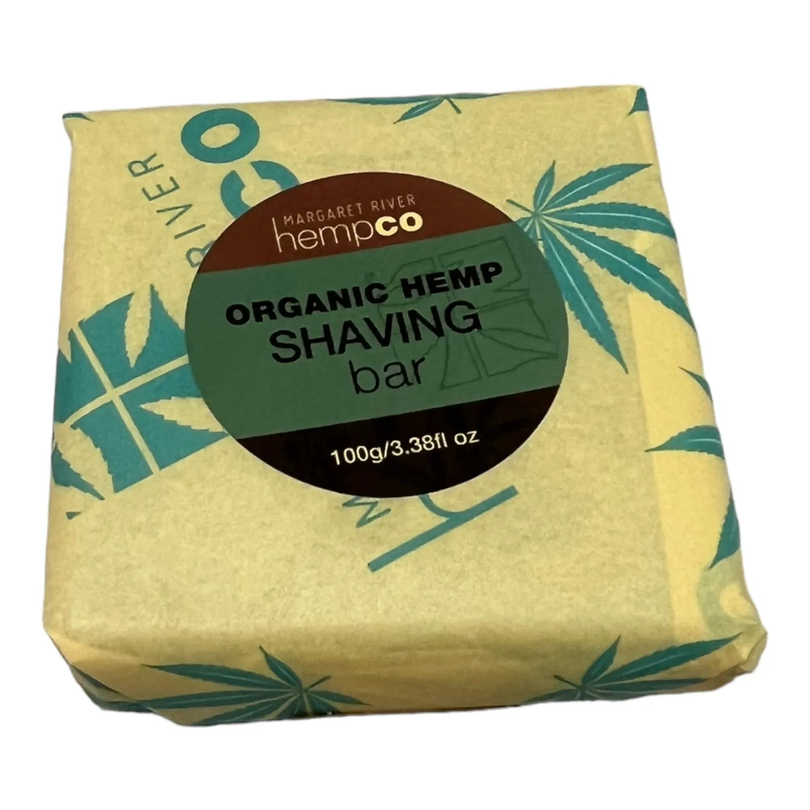 Organic Hemp Shaving Bar - 100g - Australian Made