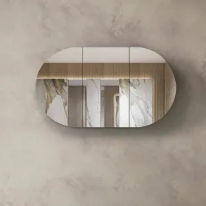 Otti Bondi 1500mm Shaving Cabinet Natural Oak