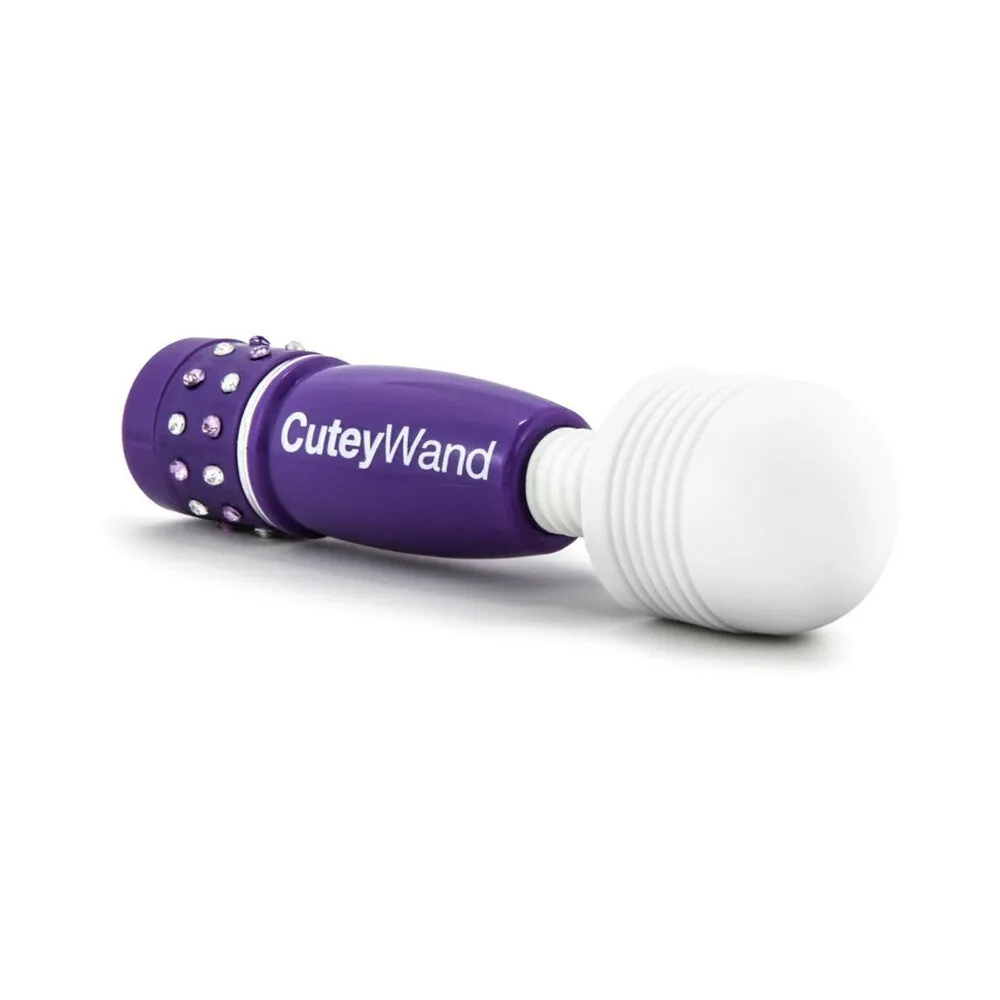 Play with Me Cutey Wand Mini Vibrator Purple