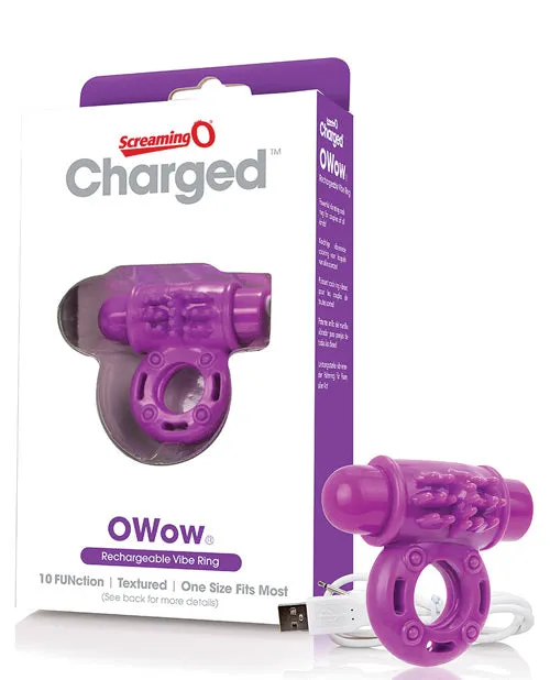 Screaming O Charged O Wow Ring