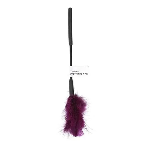 Sex & Mischief 7 inch Feather Tickler for Couples Sensual and Adventurous Play