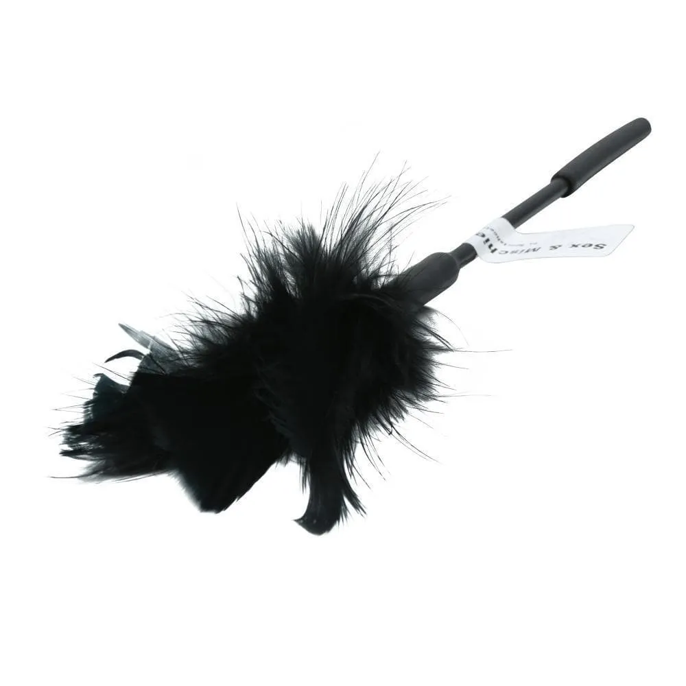 Sex & Mischief 7 inch Feather Tickler for Couples Sensual and Adventurous Play