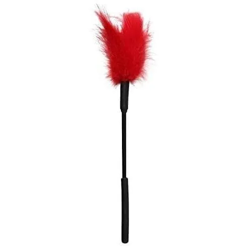 Sex & Mischief 7 inch Feather Tickler for Couples Sensual and Adventurous Play