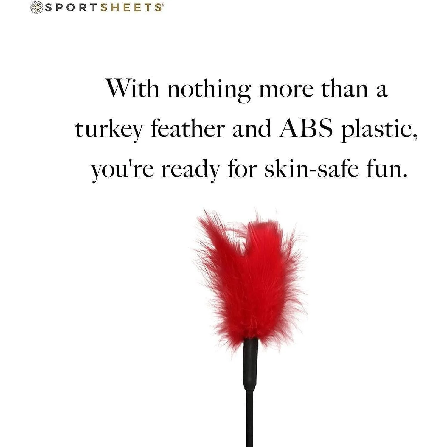 Sex & Mischief 7 inch Feather Tickler for Couples Sensual and Adventurous Play