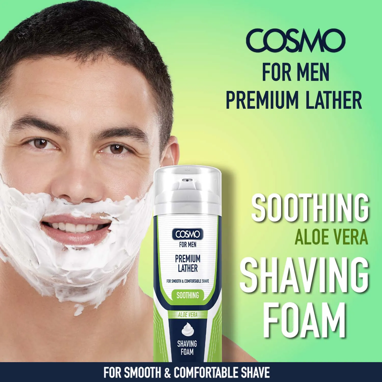 SHAVING FOAM - SOOTHING ALOE VERA