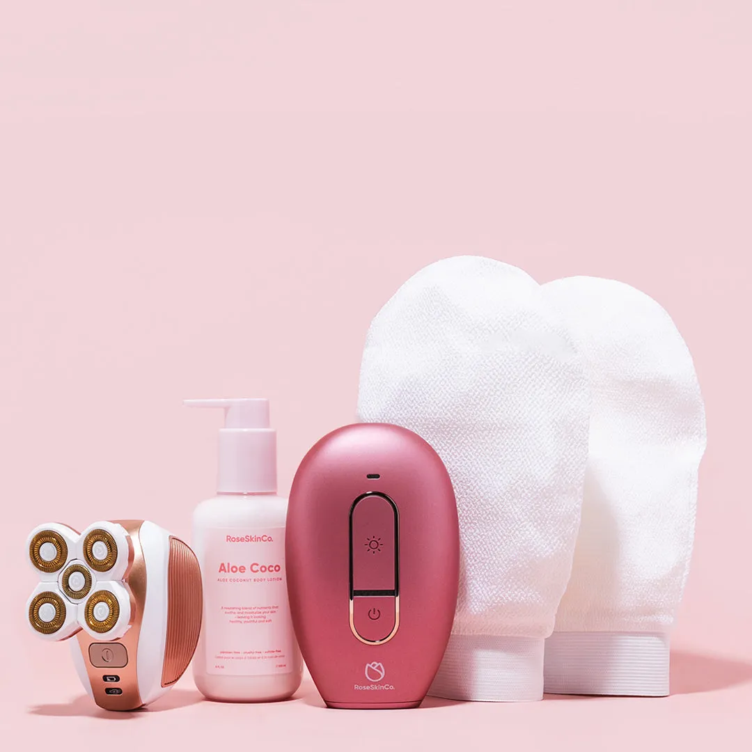 Silky Smooth  Routine (Lumi   4D   2 Gloves   Lotion)