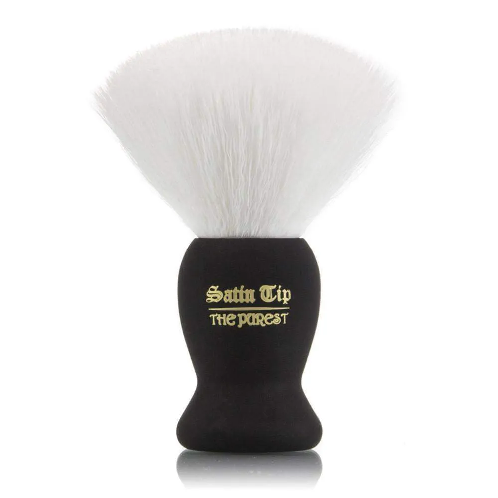 Smolder Soap and Satin Tip - The Purest White Shave Brush Combo