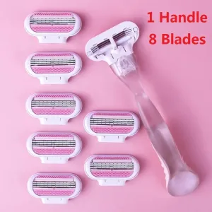 Smooth Goddess Razor Set: Precision Hair Removal for Women