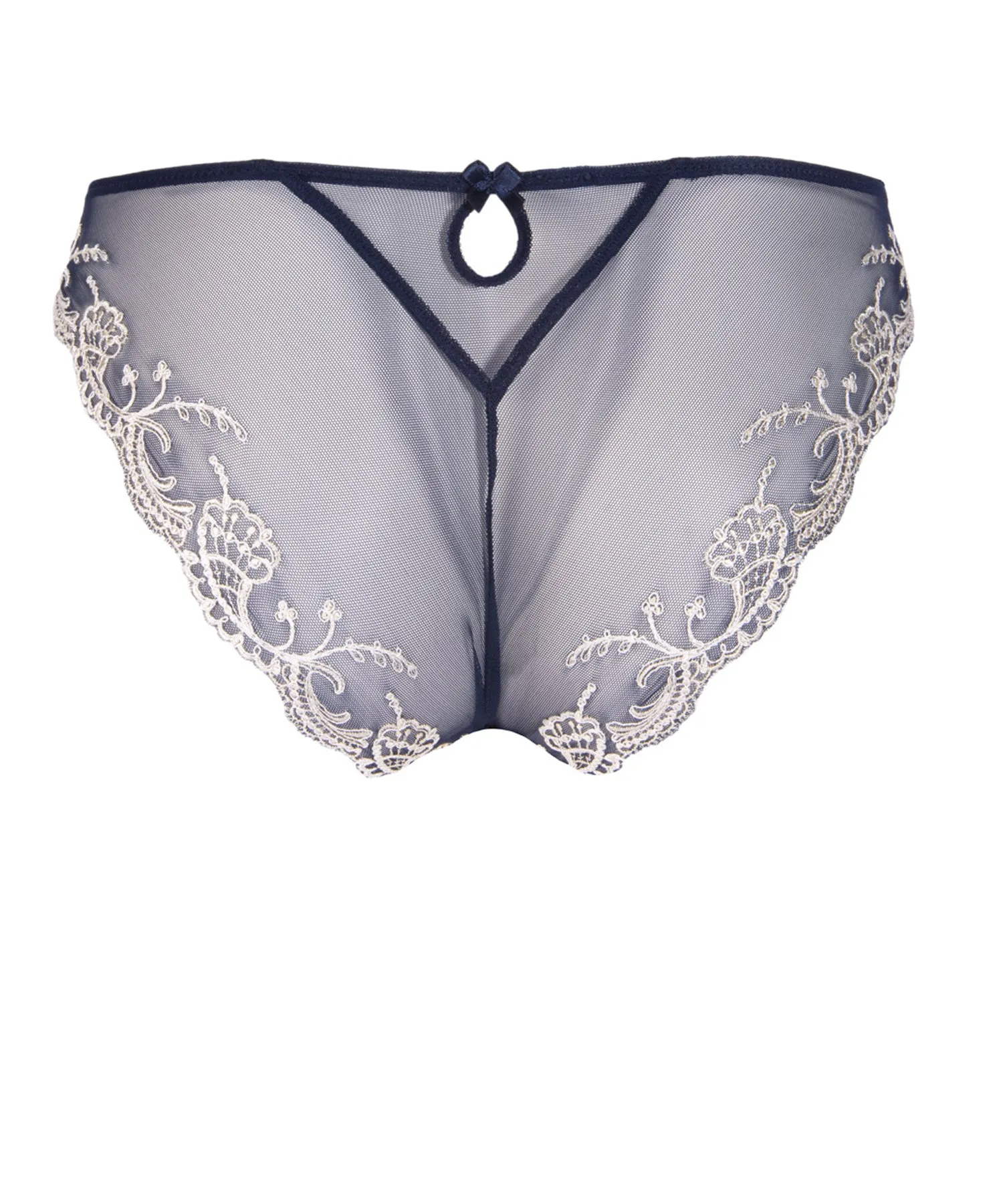 Splendeur Soie Navy Italian Brief