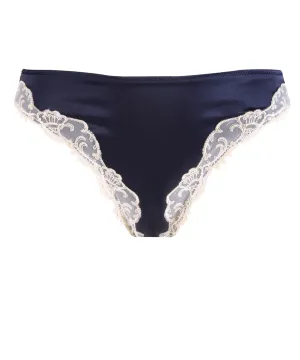 Splendeur Soie Navy Italian Brief