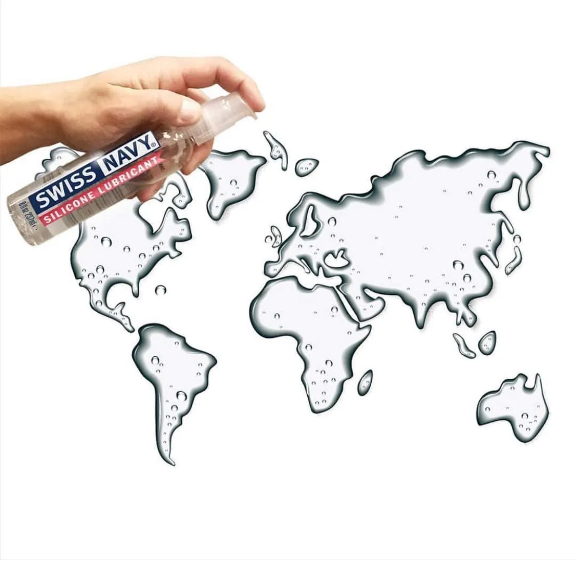 Swiss Navy Silicone - Premium Silicone Lubricant - 237 ml (8 oz) Bottle